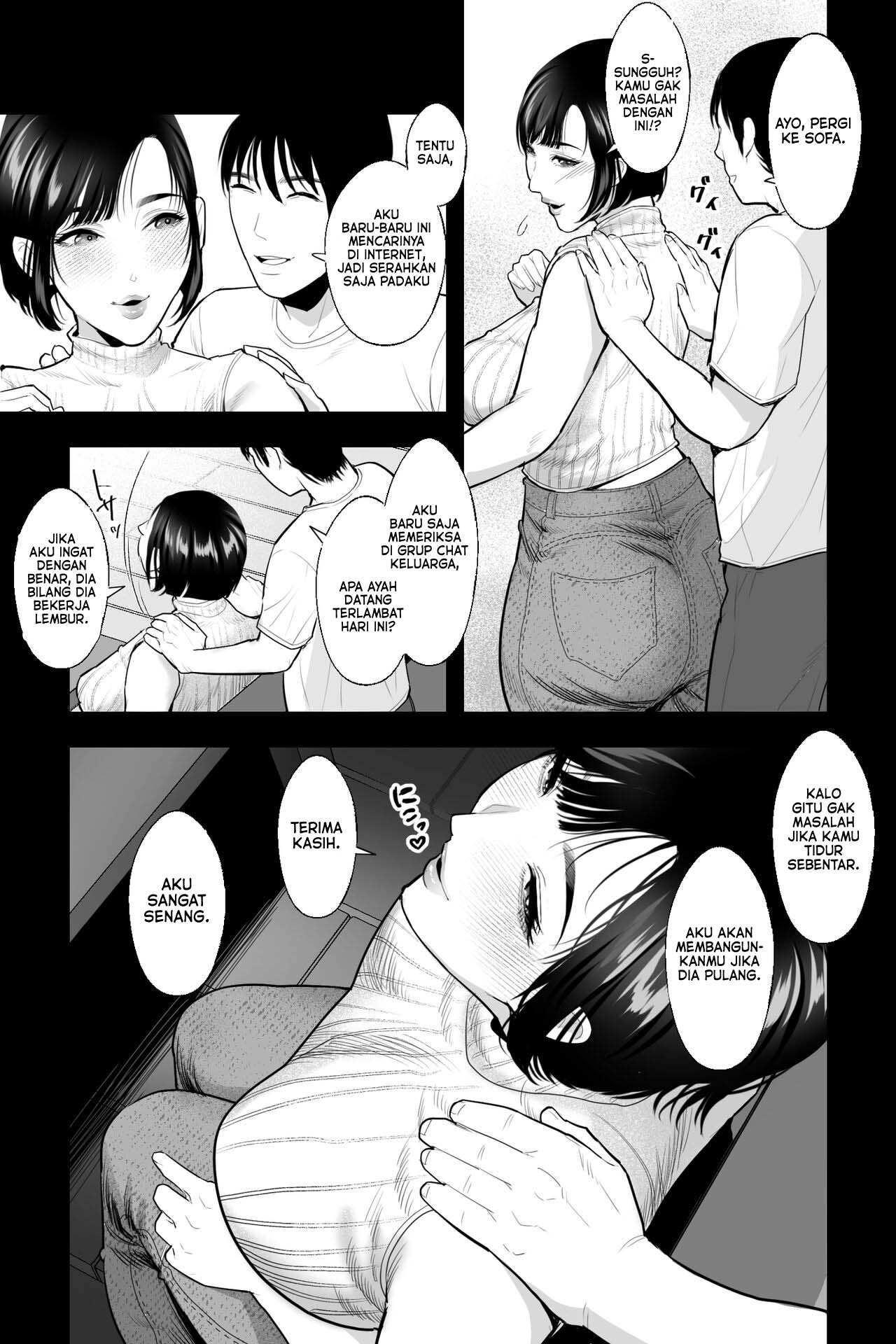 Haha no Naedoko ~Kyonyuu no Haha ni Saimin Kakete, Ninchi Kaihen x Noukou Nakadashi Sex - Chapter 1 7