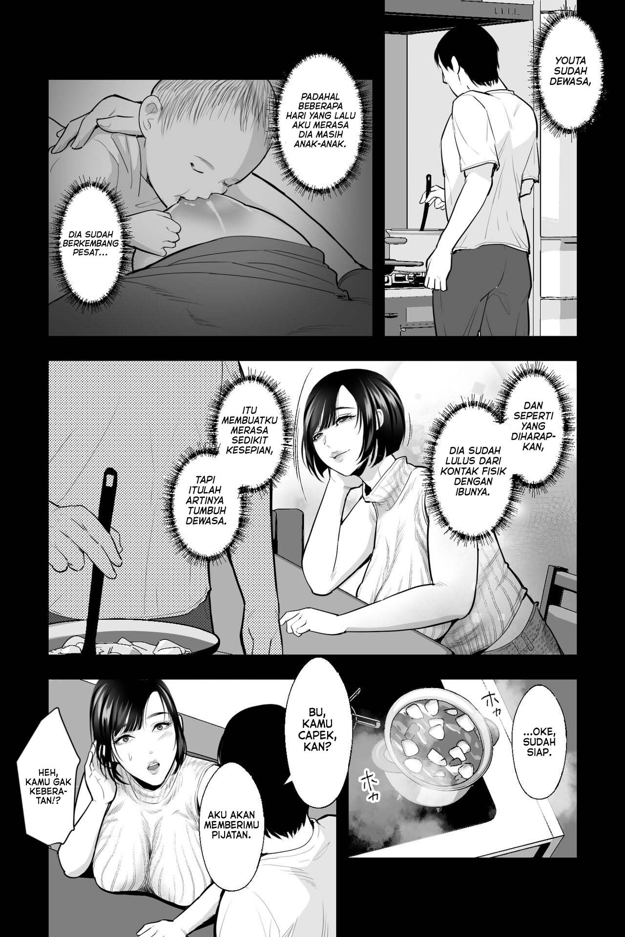 Haha no Naedoko ~Kyonyuu no Haha ni Saimin Kakete, Ninchi Kaihen x Noukou Nakadashi Sex - Chapter 1 6
