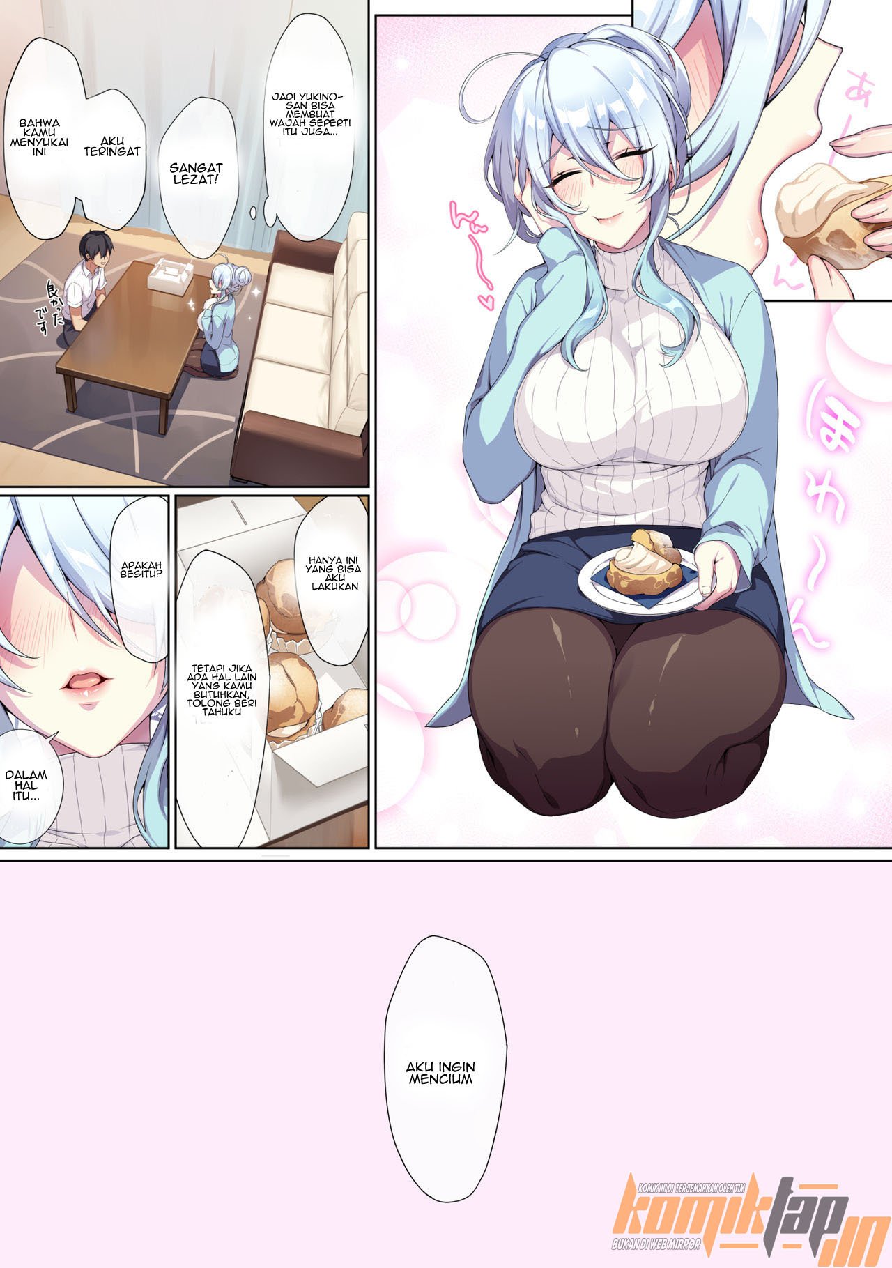 Hitozukiai ga Nigate na Miboujin no Yukionna-san - Chapter 1.2 11