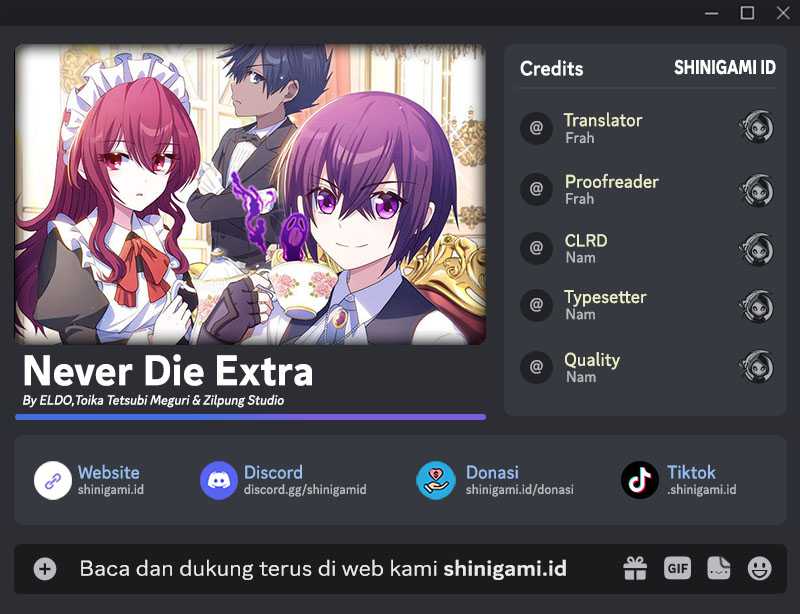 Never Die Extra - Chapter 60 END 1