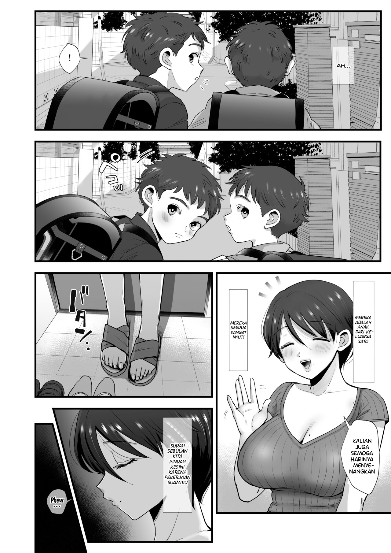 Hosome Ottori Kyonyuu Mama - Chapter 1 5